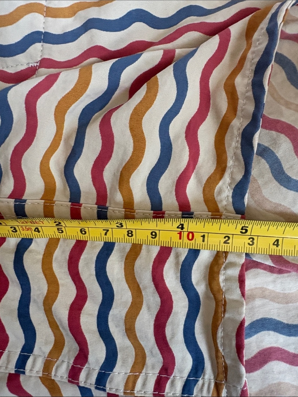 Patagonia Wavefarer board short 5” multicolor wavy stripe drawstring waist - Picture 13 of 16